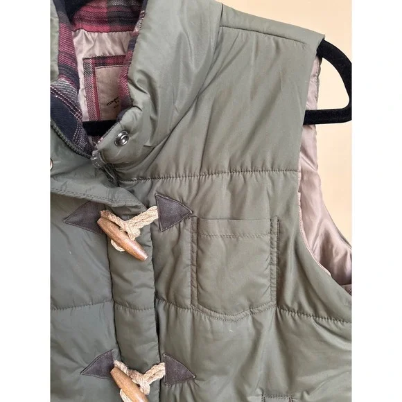 Legendary Puffer Toggle Vest Hunter Green Medium - Picture 6 of 11